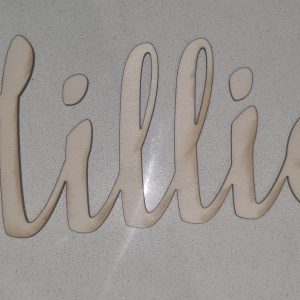 Plywood Name - 3mm