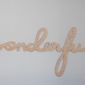 Plywood Name - 3mm