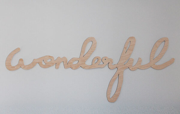 Plywood Name - 3mm